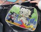 13031 betty boop handtas schoudertas tas tasje swiet, Ophalen of Verzenden, Zo goed als nieuw, Zwart, Handtas