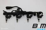 Brandstofrail met injectors Audi A3 8V 06K133681A, Gebruikt