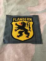 WW2 Freiwillige Flanderen ärmelabzeichen (2), Amerika, Ophalen of Verzenden, Landmacht