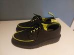 Limited edition Dr. Martens zwart met neon geel/groen. Mt.40, Kleding | Dames, Schoenen, Zwart, Overige typen, Ophalen of Verzenden