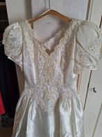 Trouwjurk uit 1993, Ophalen, Gedragen, Beige, Trouwjurk