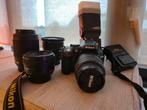 Nikon D5200 set – 4 lenzen + flitser + statief, Gebruikt, Spiegelreflex, Ophalen of Verzenden, Nikon