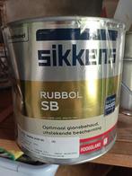 Sikkens RUBBOL SB ral9010 Hoogglans NIEUW, Doe-het-zelf en Verbouw, Wit, Ophalen of Verzenden, Zo goed als nieuw, Lak