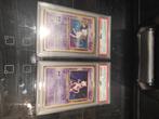 Mew & Mewtwo japanese base set, Ophalen of Verzenden, Zo goed als nieuw, Meerdere kaarten, Foil