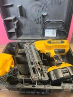 Dewalt accu da brad tacker type DC 618 20gr schuin, Gebruikt, Dewalt, Ophalen of Verzenden, Dewalt