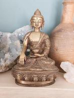 Oude Vintage Koperen Boeddha Boeddhisme Shakyamuni Mudra, N, Ophalen of Verzenden, N, N