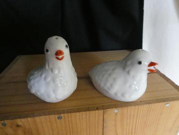 Cortendorf (Duitsland) keramiek Peper en zoutstel eendjes beschikbaar voor biedingen