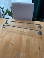 Keuken Stang - 2 stuks, Ophalen of Verzenden, Gebruikt, Grijs, Handdoekenrek