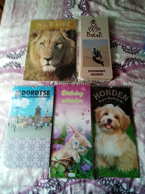 nieuw kalender katten / honden / wildlife / dordrecht /dakar, Antiek en Kunst, Curiosa en Brocante, Ophalen