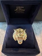 Tijger ring 18K, Ophalen, 20 of groter, Heer, Nieuw
