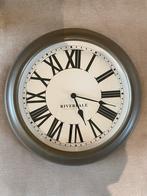 Wandklok Riverdale 46 cm, Huis en Inrichting, Woonaccessoires | Klokken, Ophalen, Gebruikt, Wandklok