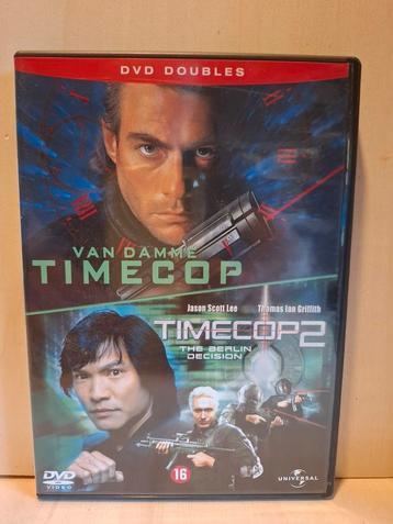 Timecop 1 & 2 (1994/2003) J.C van Damme Actie/Sci-fi 2 DVD  beschikbaar voor biedingen