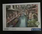 Clementoni puzzel 1000 stukjes Venice Canal, Ophalen of Verzenden, 500 t/m 1500 stukjes, Zo goed als nieuw, Legpuzzel