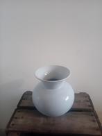 Lichtblauwe vaas 20cm, Huis en Inrichting, Woonaccessoires | Vazen, Ophalen, Overige kleuren, Aardewerk of Porselein, Zo goed als nieuw