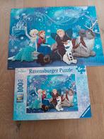 Ravensburg puzzel 100 xxl stukjes frozen, Ophalen of Verzenden, Meer dan 50 stukjes, Gebruikt, 6 jaar of ouder