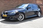 BMW 5-serie Touring 525i High Executive '04 M Pakket Pano Le, Automaat, Achterwielaandrijving, 2000 kg, Zwart