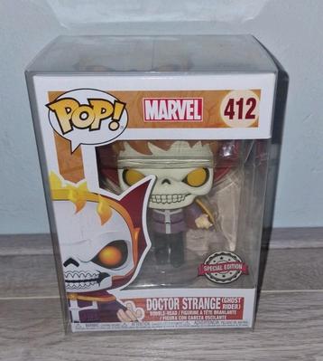 Funko Pop - Doctor Strange (Ghost Rider) #412 [MARVEL] beschikbaar voor biedingen