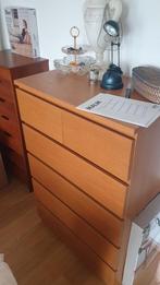 Houten ladekast, Gebruikt, Overige houtsoorten, 50 tot 75 cm, 50 tot 100 cm