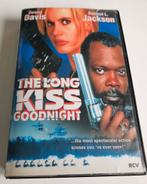 Ex-Rental VHS, Long Kiss Goodnight (1996) Samuel L. Jackson, Cd's en Dvd's, VHS | Film, Actie en Avontuur, Ophalen of Verzenden