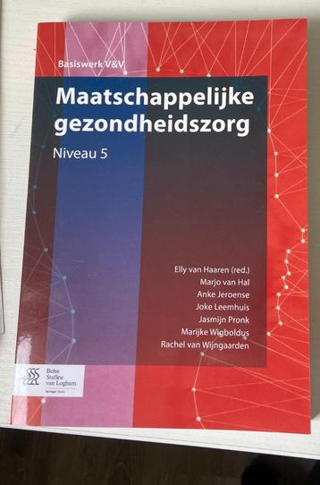 Maatschappelijke gezondheidszorg Niveau 5 (9789036805933) beschikbaar voor biedingen