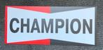 CHAMPION -  reclamebord kunststof 36x15, Ophalen of Verzenden, Zo goed als nieuw, Auto's