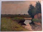 Schilderij: Landschap met water, Ophalen