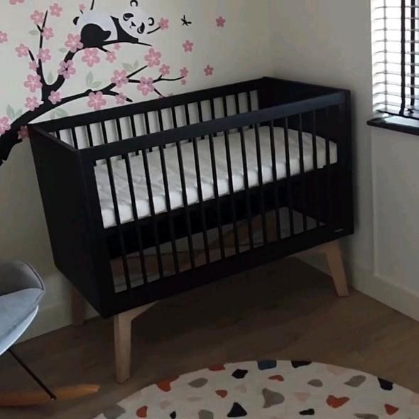 Kidsmill Sixties kinderbed incl. matras, Kinderen en Baby's, Kinderkamer | Bedden, Zo goed als nieuw, Minder dan 140 cm, 70 tot 85 cm