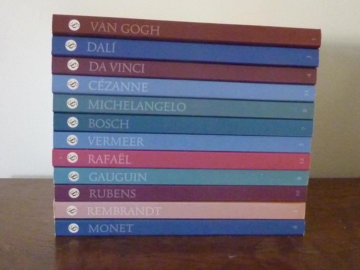 De grootste meesters, Algemeen Dagblad, Complete serie, 12 x, Boeken, Kunst en Cultuur | Beeldend, Zo goed als nieuw, Schilder- en Tekenkunst