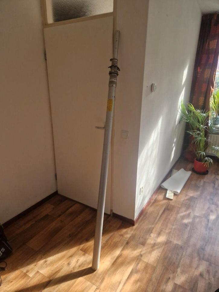 Solide Uitschuifmast 7.5m - HF Yagi geschikt, Telecommunicatie, Antennes en Masten, Mast, Ophalen