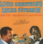 Louis Armstrong With Oscar Peterson CD, Ophalen of Verzenden, Gebruikt, Jazz
