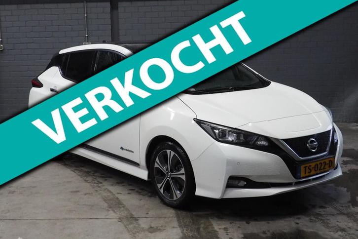 Nissan LEAF Tekna 40 kWh, Auto's, Nissan, Bedrijf, Te koop, Leaf, 360° camera, ABS, Adaptive Cruise Control, Airbags, Airconditioning