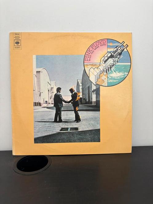 LP: Pink Floyd - Wish you where here (ISR/1975), Cd's en Dvd's, Vinyl | Rock, Zo goed als nieuw, Poprock, Ophalen of Verzenden