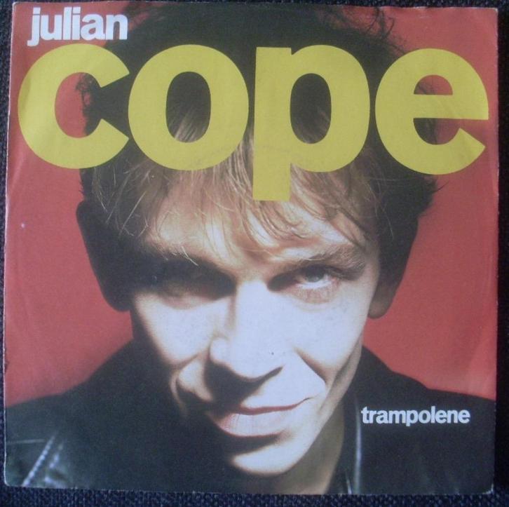 Julian Cope - Trampolene / Disaster (7") Teardrop Explodes, Cd's en Dvd's, Vinyl Singles, Gebruikt, Single, Rock en Metal, 7 inch