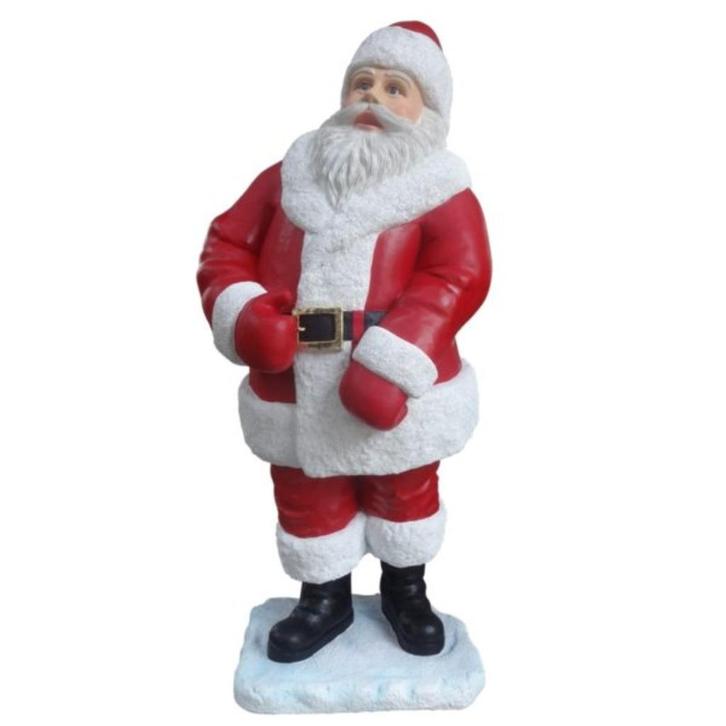 Mr Santa beeld – Kerstman 196 cm, Verzamelen, Beelden en Beeldjes, Nieuw, Ophalen