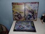 3 metalen reclameborden Isle of Man TT, Ophalen of Verzenden, Nieuw, Motoren