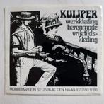 Oude sticker.  KUIJPER werkkleding/Herenmode. Den Haag., Verzamelen, Ophalen of Verzenden, Zo goed als nieuw, Overige typen