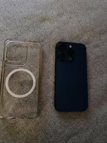 iPhone 15 Pro 512 GB nachtblauw met doos- Zo goed als nieuw! beschikbaar voor biedingen