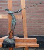 naar Diego Giacometti, De Golfster, bronzen beeld, Ophalen of Verzenden