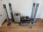 Harman Kardon AVR130 DVD22 5.1 met speakerset en ab, Gebruikt, 70 watt of meer, 5.1-systeem, Dvd-speler