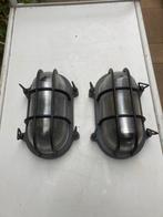 2 Stuks Buitenlampen, Ophalen of Verzenden, Gebruikt, Glas