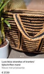 SMTNG Fab. Luxe Ibiza Strandtas/krantentas  - Nieuw!, Ophalen of Verzenden, Nieuw, Zwart, Shopper