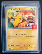 Pokémon 020/m-p Mac’s hamburger Pikachu, Hobby en Vrije tijd, Ophalen of Verzenden, Nieuw, Losse kaart