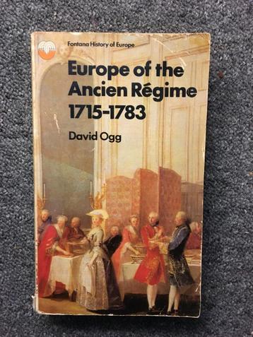 Europe of the Ancien Regime 1715-1783 ; door David Ogg beschikbaar voor biedingen