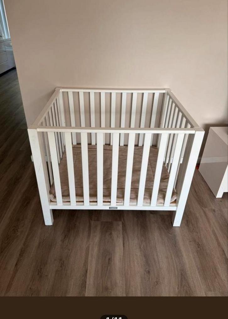 Witte Bopita box, Kinderen en Baby's, Boxen, Gebruikt, Boxkleed, Ophalen