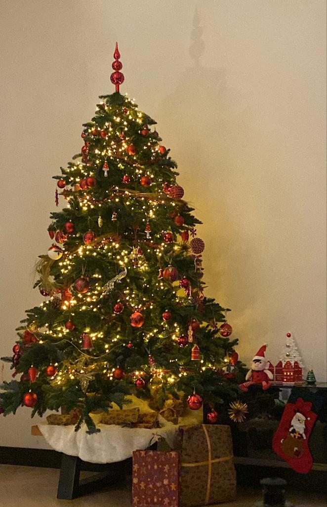 Kunst kerstboom 215 hoog, Diversen, Kerst, Zo goed als nieuw, Ophalen