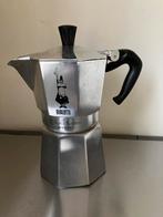 Bialetti Moka Express-Percolator 4 kops inhoud 190ml, Ophalen, Espresso apparaat, Gemalen koffie, Zo goed als nieuw