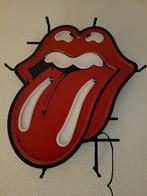 Rolling Stones led verlichting reclame lamp fifties sixties, Verzamelen, Merken en Reclamevoorwerpen, Ophalen, Lichtbak of (neon) lamp