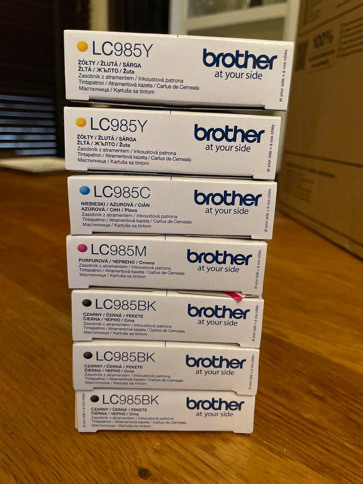 Brother LC985 Inkt Cartridges - Nieuw, Computers en Software, Printerbenodigdheden, Nieuw, Cartridge, Ophalen of Verzenden