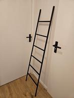 Decoratieve ladder zwart metaal, Ophalen, Gebruikt, Metaal, Overige typen