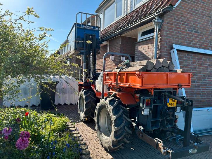 Holder C500 Kniktrekker met Hefmast, Zakelijke goederen, Agrarisch | Tractoren, tot 2500, Overige merken, tot 80 Pk, Gebruikt